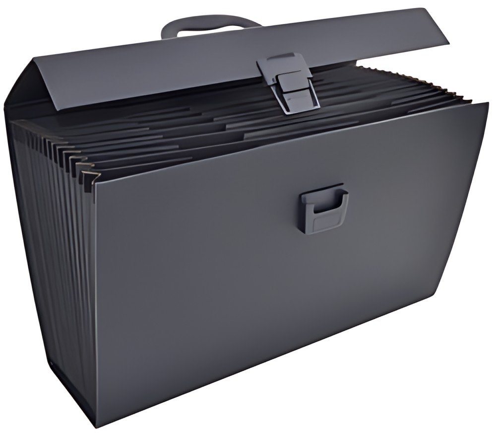 RAPESCO Trieur valisette, A4, 19 compartiments, noir