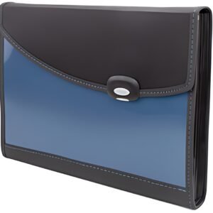 RAPESCO Trieur valisette Designer, A4+, 7 compartiments bleu