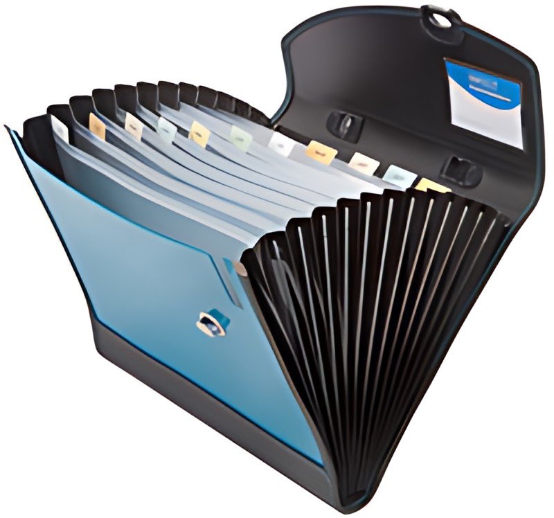 RAPESCO Trieur valisette Designer, A4+, 13 compartiments