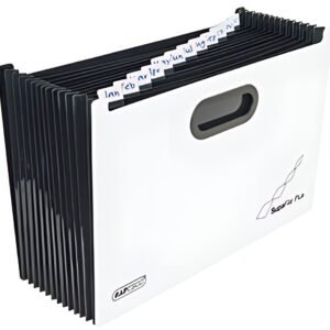 RAPESCO Trieur à soufflets SupaFile Plus, A4+, blanc