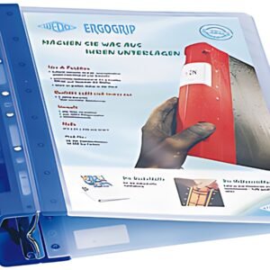 WEDO ERGOGRIP Classeur de présentation ICE, 56 mm, ICE-bleu