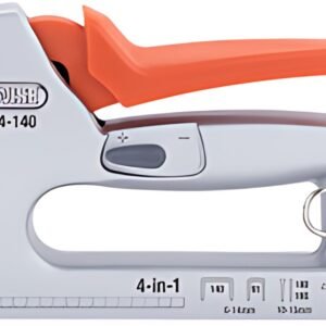 TACWISE Agrafeuse/cloueuse Z4-140 (4 en 1), argent/orange
