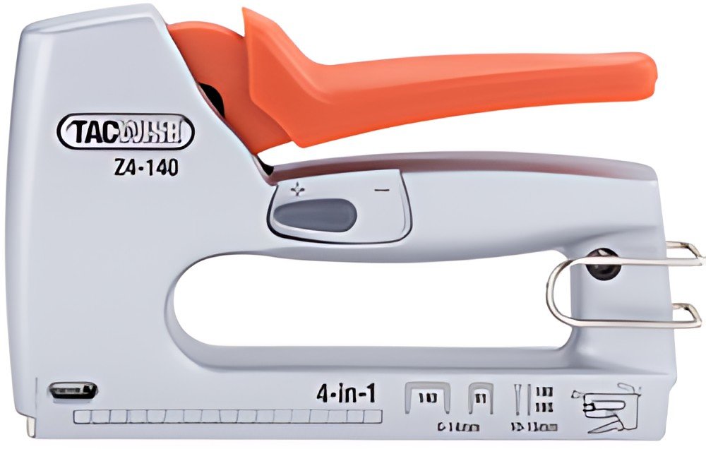 TACWISE Agrafeuse/cloueuse Z4-140 (4 en 1), argent/orange