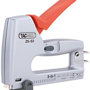TACWISE Agrafeuse/cloueuse Z5-140 (5 en 1), argent/orange