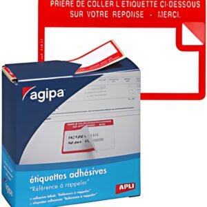 agipa Etiquette "Références à Rappeler", 59 x 36 mm