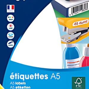 agipa Etiquette universelle, 105 x 148 mm, blanc