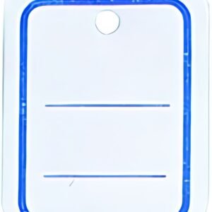 APLI Etiquette à suspendre, 30 x 37 mm, perforé, ligné