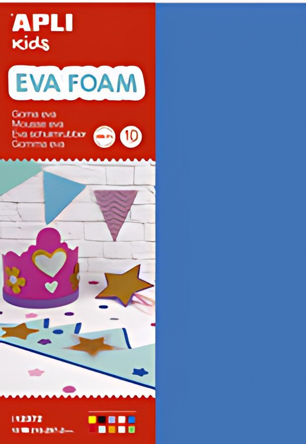 APLI Kids Mousse EVA, 210 x 300 mm, assorti