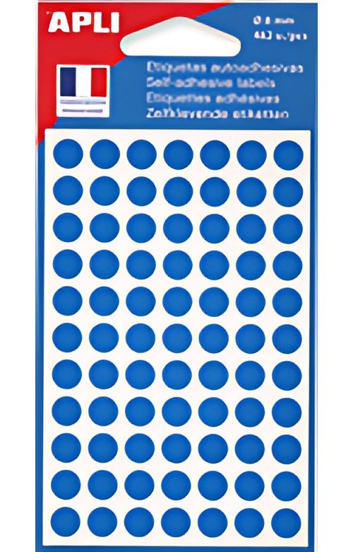 APLI Pastille de signalisation, diamètre: 8 mm, rond, violet