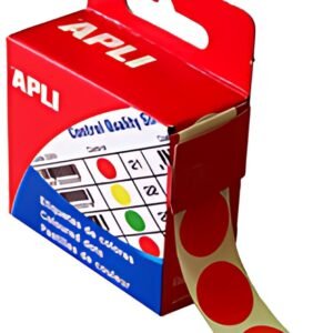 APLI Pastille de signalisation, diamètre: 15 mm, rouge