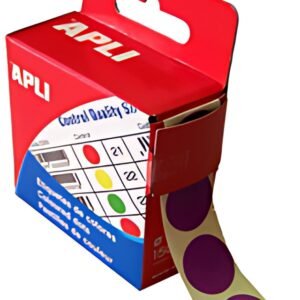 APLI Pastille de signalisation, diamètre: 15 mm,violet