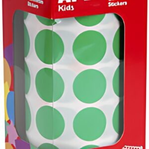 APLI Kids Gommette de couleur en rouleau, vert