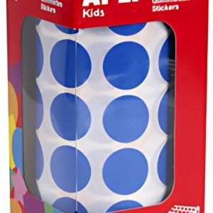 APLI Kids Gommette de couleur en rouleau, bleu
