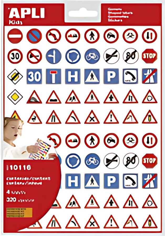 APLI kids Gommettes "Code de la Route"