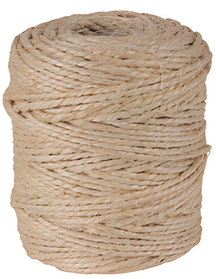 APLI Bobine de ficelle en sisal, en fibre naturelle, 100 m