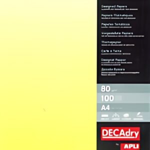 agipa Papier pré-imprimé, A4, 80 g/m2, dégradé jaune