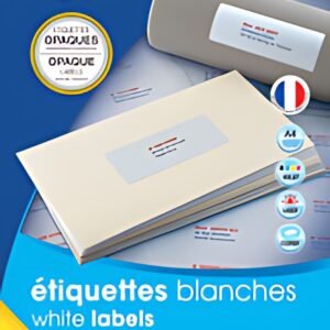 agipa Etiquette d'expédition, opaque, 199,6 x 143,5 mm
