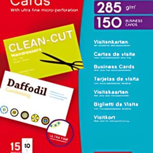 agipa Cartes de visite MicroLine, 85 x 54 mm, 285 g/m2