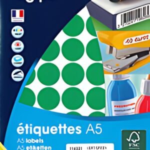 agipa Pastille de couleur, diamètre: 24 mm, rond, noir