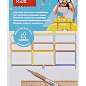APLI kids Etiquettes adhésives plastifiées, pour les crayons