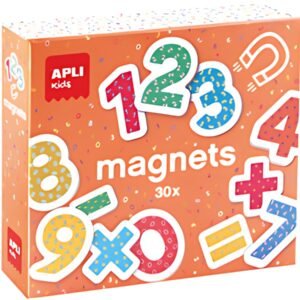 APLI kids Jeu de magnets "123 chiffres", 30 magnets