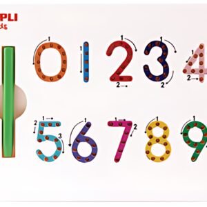 APLI kids Tableau magnétique, "Magnets 123 chiffres"