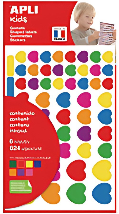 APLI kids Gommettes "Rond", assorti