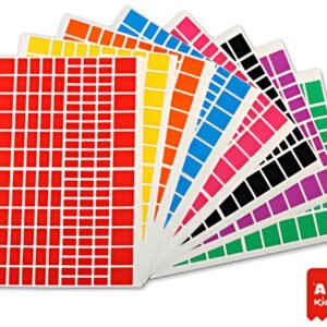 APLI kids Gommettes "Rectangle", grand conditionnement