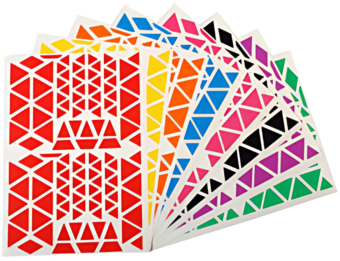 APLI kids Gommettes "Triangle", grand conditionnement