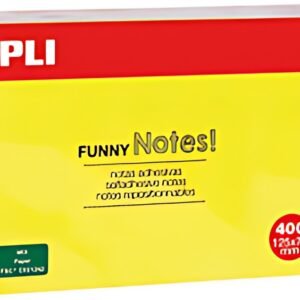 APLI Cube de notes adhésives "FUNNY Notes!", 125 x 75 mm