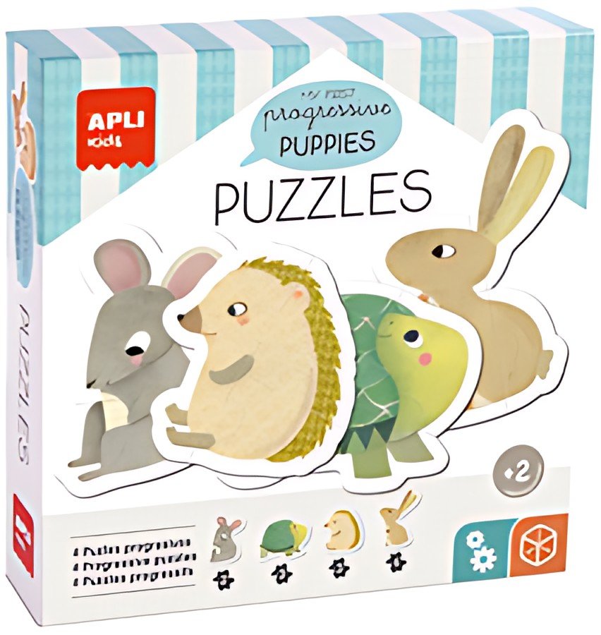 APLI kids Puzzle "My first Bébés animaux", 12 pièces