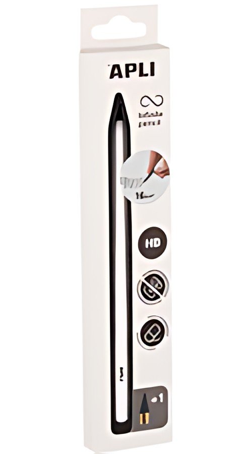 APLI Crayon de papier éternel Infinity, blanc