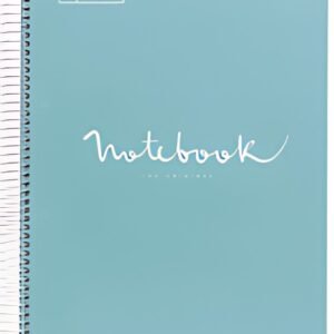 MIQUELRIUS Cahier à spirale "Notebook EMOTIONS", A4, bleu