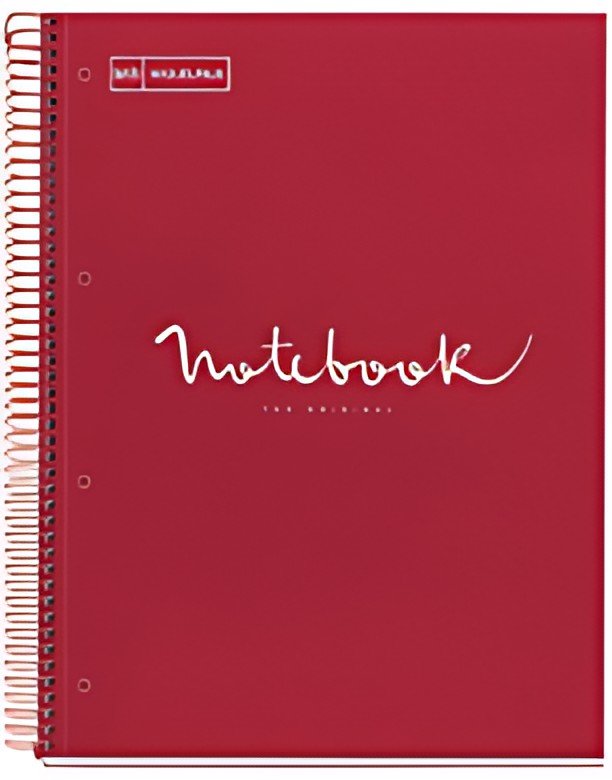 MIQUELRIUS Cahier à spirale "Notebook EMOTIONS", A4, rouge
