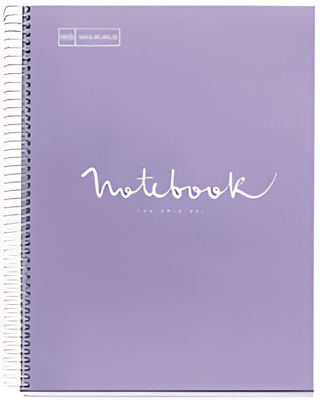 MIQUELRIUS Cahier à spirale "Notebook EMOTIONS", A4, lavande