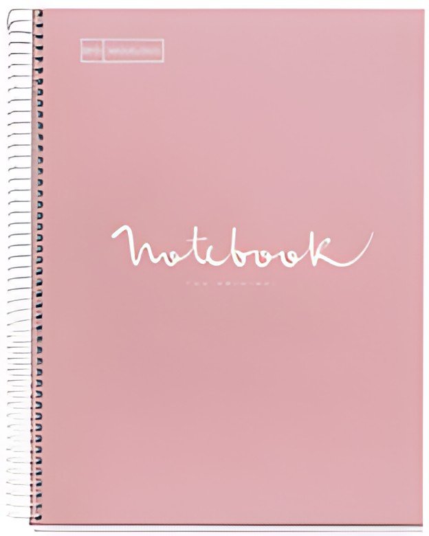 MIQUELRIUS Cahier à spirale "Notebook EMOTIONS", A4, rose