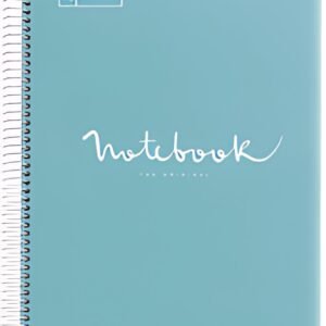 MIQUELRIUS Cahier à spirale "Notebook EMOTIONS", A4, bleu