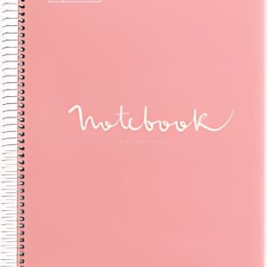 MIQUELRIUS Cahier à spirale "Notebook EMOTIONS", A4, corail