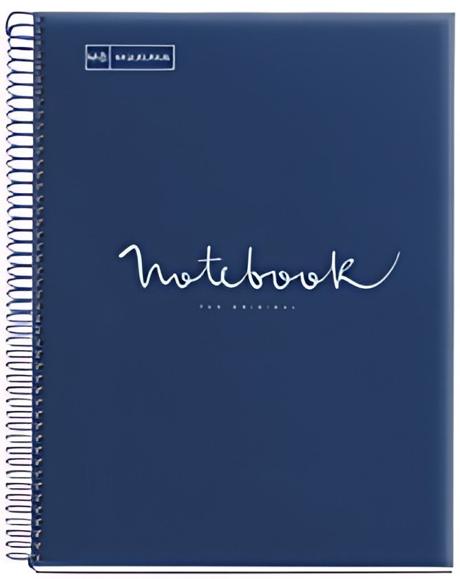 MIQUELRIUS Cahier à spirale "Notebook EMOTIONS", A4, marine