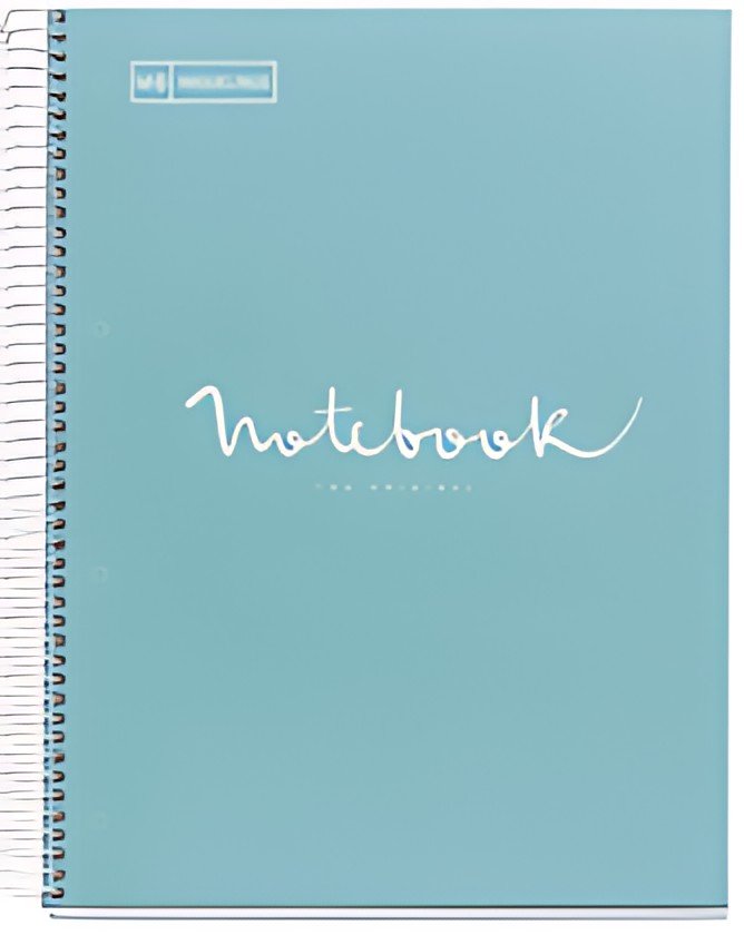 MIQUELRIUS Cahier à spirale "Notebook EMOTIONS", A4, bleu