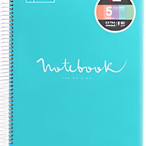 MIQUELRIUS Cahier à spirale "Notebook EMOTIONS", A4, bleu