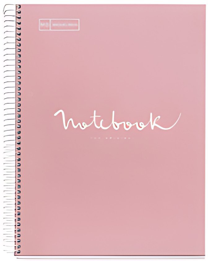 MIQUELRIUS Cahier à spirale "Notebook EMOTIONS", A5, rose