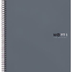 MIQUELRIUS Cahier à spirale "Notebook THE ORIGINAL" A4, gris
