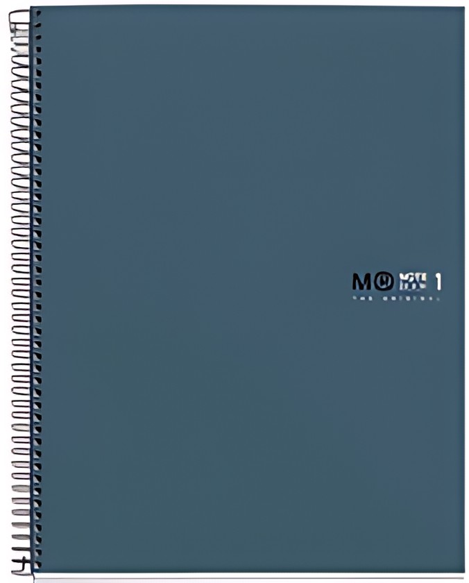 MIQUELRIUS Cahier à spirale "Notebook THE ORIGINAL" A4,océan