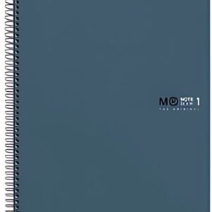 MIQUELRIUS Cahier à spirale "Notebook THE ORIGINAL" A5, bleu