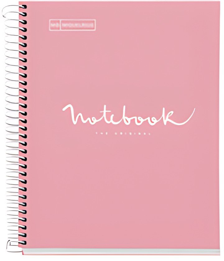 MIQUELRIUS Cahier à spirale "Notebook EMOTIONS", A5, rose