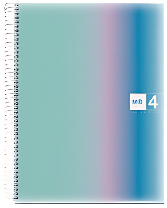 MIQUELRIUS Cahier à spirale "Notebook AURORA", A4, Santorini