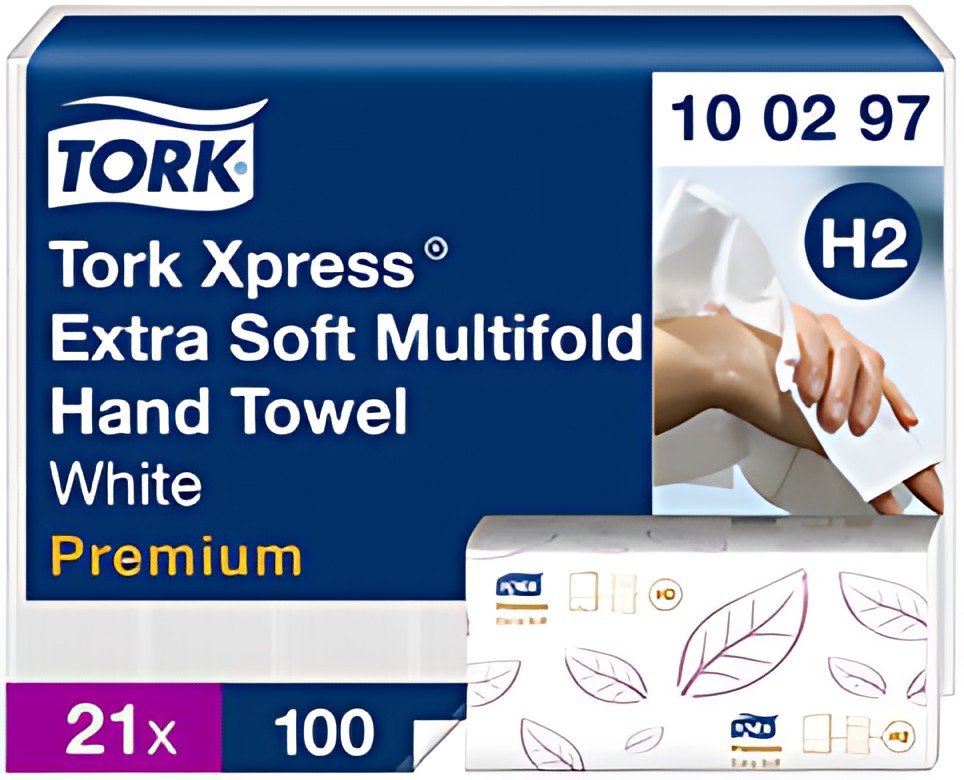 TORK Xpress Essuie-mains interfolié, 212 x 340 mm, pliage W