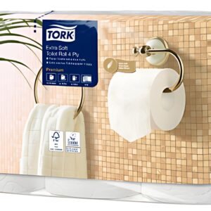 TORK Papier toilette, 4 couches, blanc