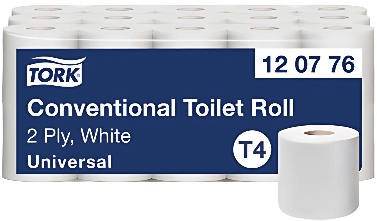 TORK Papier toilette, 2 couches, grand paquet, blanc